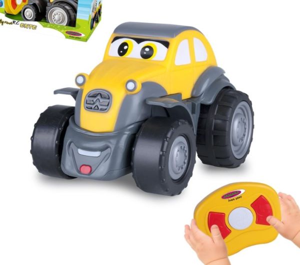 JAM405323 - Mi primer tractor radiocontrolado - tractor amarillo con sonidos - 1