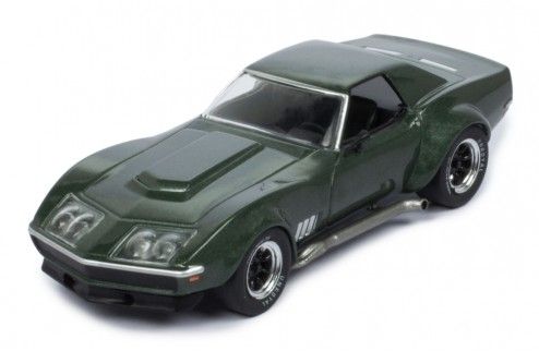 IXOCLC414N - CHEVROLET Corvette C3 custom 1972 verde metálico - 1