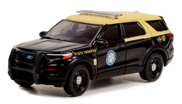 GREEN42990-F - FORD Police Interceptor Utility 2021 Florida Hoghway Patrol en blister - 1
