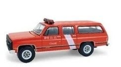 GREEN43065-F - GMC Suburban de 1991 - Serie Hot Pursuit de la Guardia Costera Canadiense - Edición especial de Canadá, todavía en su embalaje original. - 1
