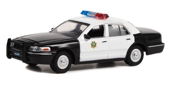 GREEN44980-B - FORD Crown Victoria Interceptor 1998 de la película RENO 911 ! en blister - 1