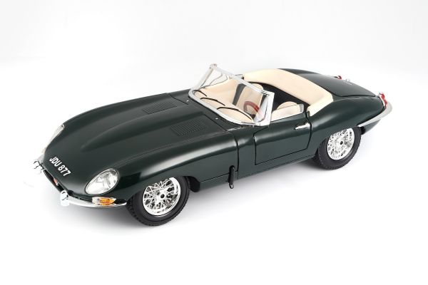 BUR12046 - JAGUAR E Tipo Descapotable 1961 Verde - 1