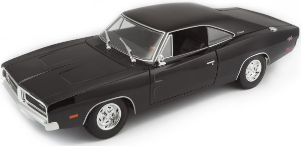 MST31387BL - Dodge Charger R/T de 1969 negro - 1
