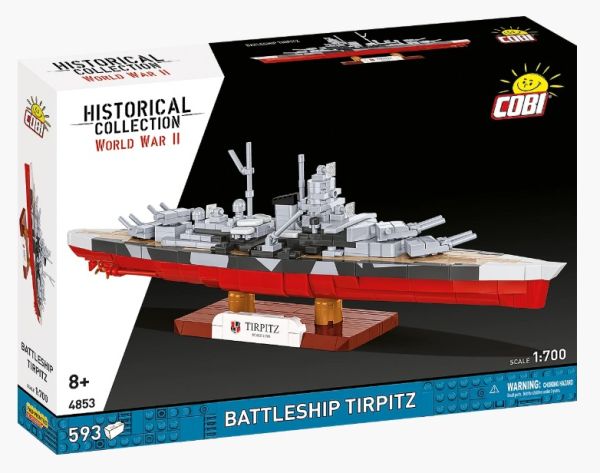 COB4853 - Acorazado TIRPITZ - 593 piezas - 1