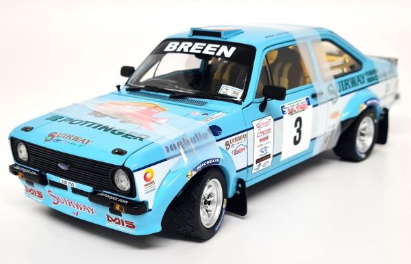 SUN4859R - 1982 FORD Escort RS1800 n.° 3 Ganador del Rally de Gales Occidental Repuestos Etapas de Jaffa 2015 C.BREEN / V.HENNESSEY - 1