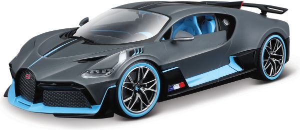 BUR11045 - BUGATTI Divo gris mate y azul - 1
