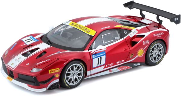 BUR26308 - FERRARI 488 Challenge 2017 n.º 11 – Rojo - 1