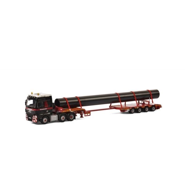 WSI410211 - MAN TGX XXL con plataforma de 4 ejes MAMMOET - 1