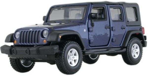BUR43012BL - JEEP Wrangler Unlimited Rubicon 2010 Azul Oscuro - 1