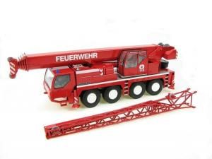 CON2100ROUGE - Grúa contra incendios LIEBHERR LTM1070-4.1 de 4 ejes 