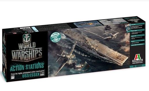 ITA46503 - Barco USS Essex WORLD OF WARSHIPpara pintar - 1