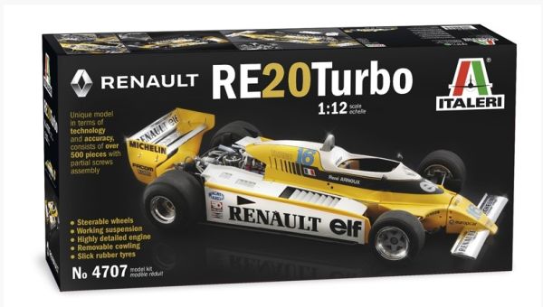 ITA4707 - RENAULT RM 23 Turbo F1 para pintar - 1