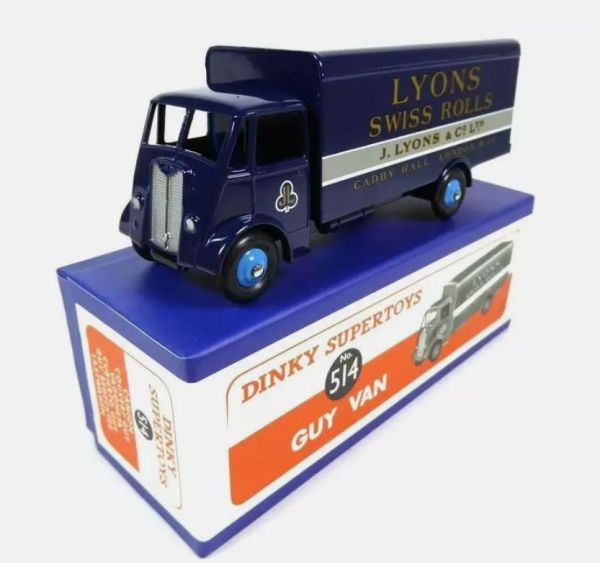 DIN514 - GUY Van 4x2 camión LYONS SWISS ROLLS - Edición Atlas - 1