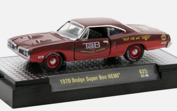 M2M-52500A25-C - DODGE Super Bee HEMI 1970 TAB en blíster - 1