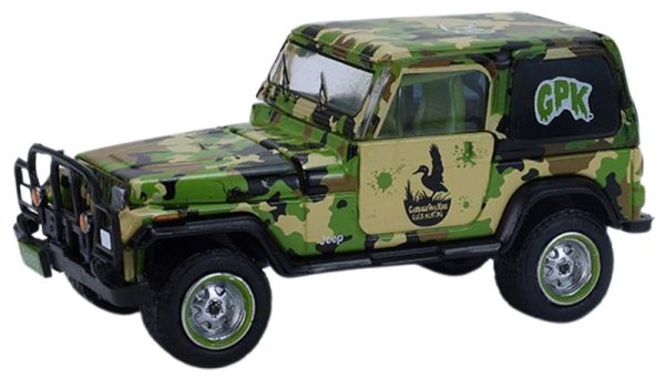 GREEN54120-E - Jeep Wrangler YJ de 1991 - Pato de la serie Garbage Pail Kids, todavía en su embalaje original. - 1