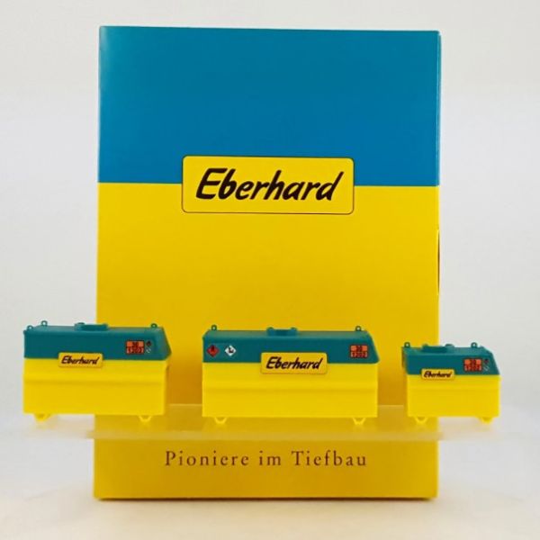 MSM5429/01 - Juego de 3 tanques de obra EBERHARD - Limitado a 100 ex. - en miniatura - 1