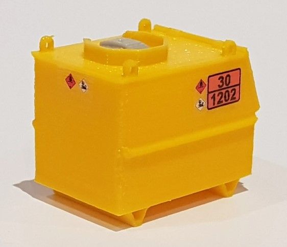 MSM5432/01 - Cisterna de construcción 1.150L - en miniatura - 1