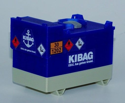 MSM5434/02 - Tanque de construcción KIBAG 3.000 l - en miniatura - 1