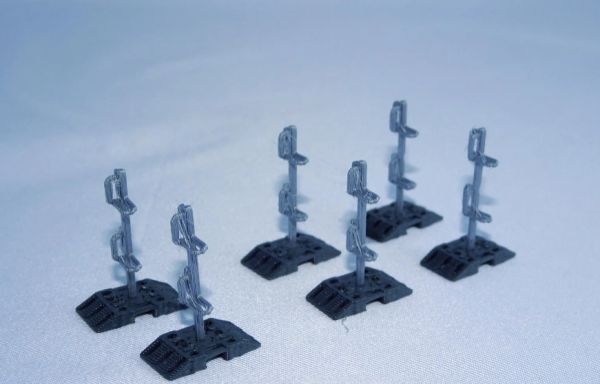MSM5481/01 - 6 placas base con postes - 1