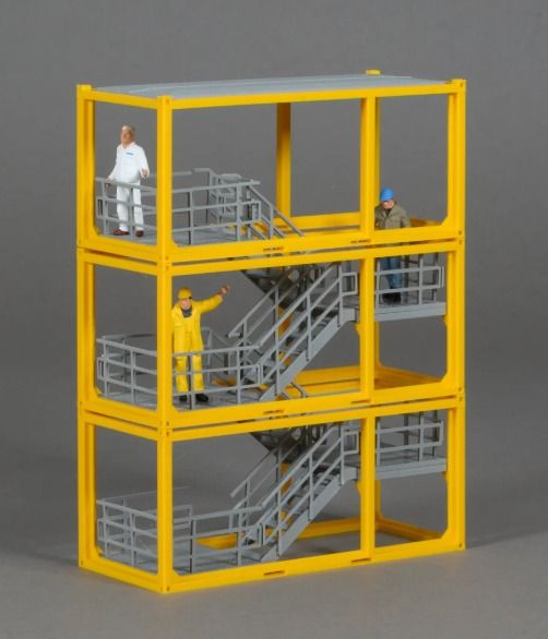 MSM5548/04 - Contenedor - Torre de escaleras - L.121,1 x An.48,7 x Al.155,4 mm - 1