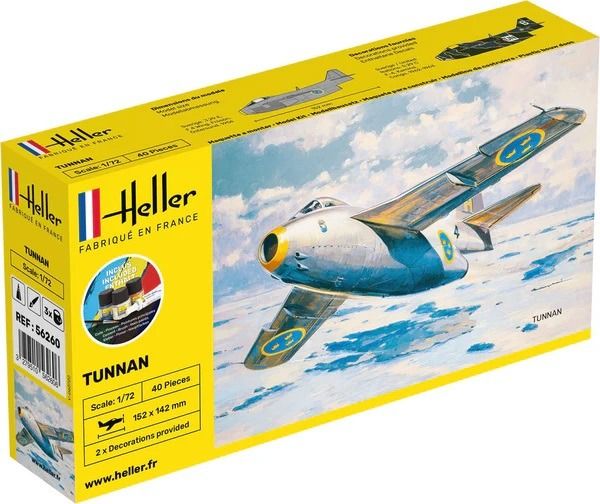 HEL56260 - Kit de inicio con pintura y accesorios - TUNNAN para montar - 1