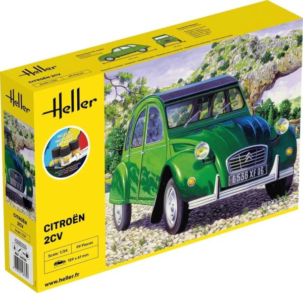 HEL56765 - Kit de inicio con pintura y accesorios - CITROEN 2 CV - 1