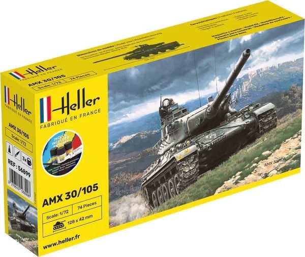 HEL56899 - Kit de inicio con pintura y accesorios - Depósito AMX 30/105 - 1