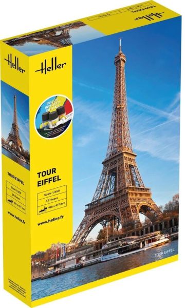 HEL57201 - Kit de inicio con pintura y accesorios - Torre Eiffel - 1