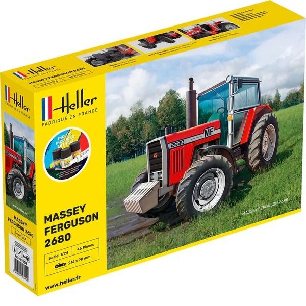 HEL57402 - Kit de inicio con pintura y accesorios - MASSEY FERGUSON 2680 - 1