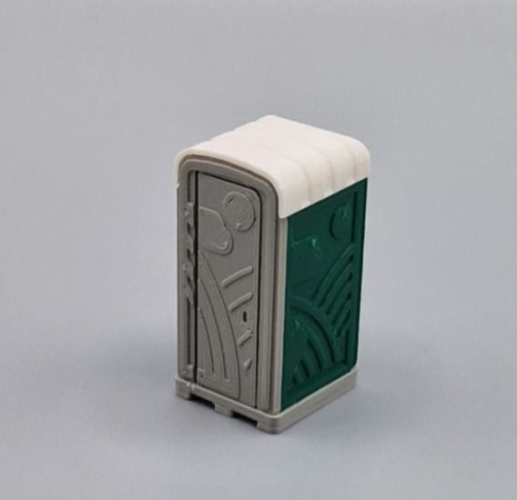 MSM5750/06 - Inodoro de construcción – Verde – L.24,4 x An.22,4 x Al.45,4 mm - 1