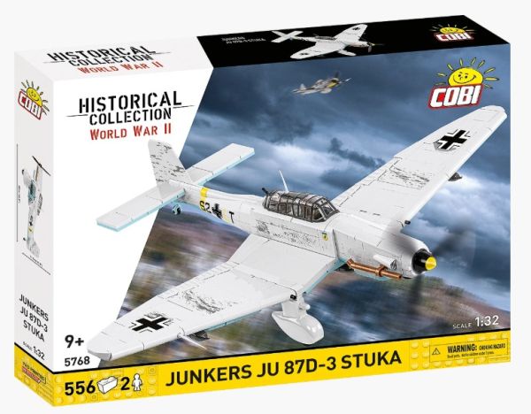 COB5768 - Avión militar JUNKERS JU 87D-3 Stuka - 556 piezas - 1