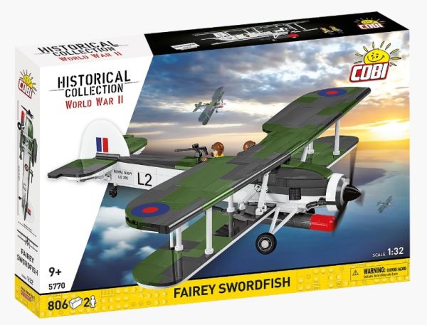 COB5770 - Avión militar FAIREY Swordfish - 806 piezas - 1