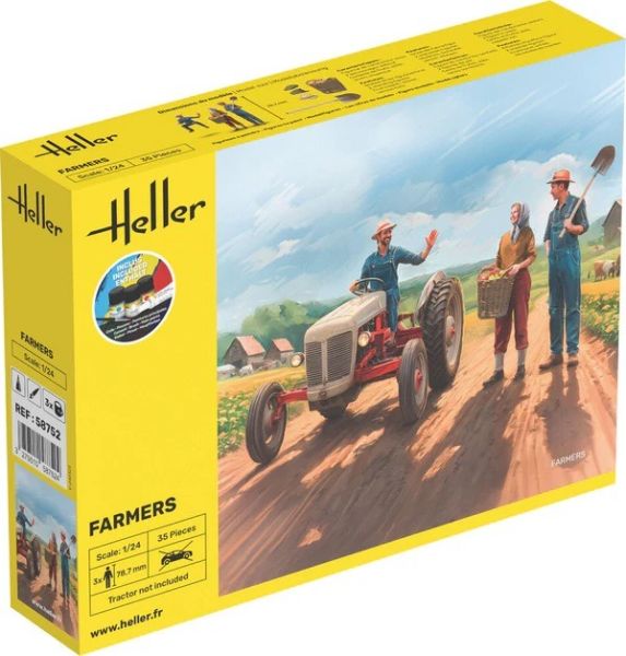 HEL58752 - Kit de inicio con pintura y accesorios - Farmers - 1