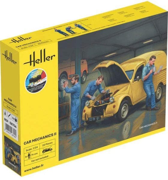 HEL58756 - Kit de inicio con pintura y accesorios - Mecánica Automotriz II - 1