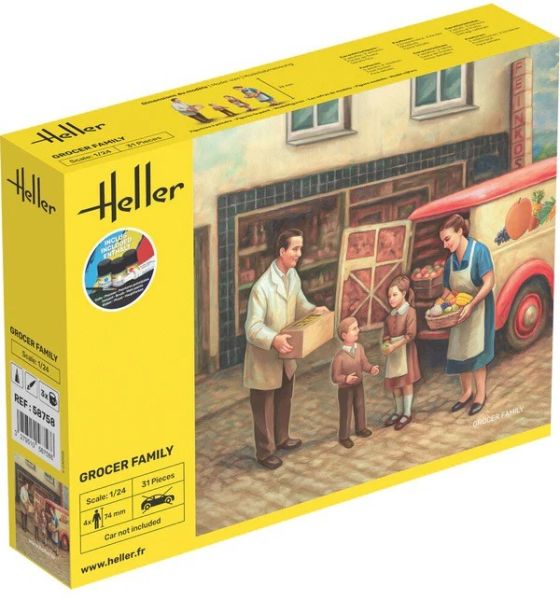 HEL58758 - Kit de montaje y pintura - Grocers' Family - 1