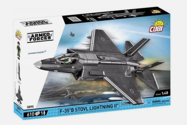 COB5895 - Avión Militar F-35B Stovl Lightning Fuerza Aérea Italiana II - 610 piezas - 1