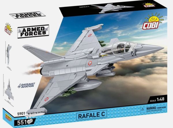 COB5901 - Avión Militar Rafale C - 551 piezas - 1
