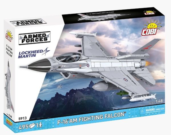 COB5913 - Caza LOCKHEED F-16AM Fighting Falcon - 495 piezas - 1