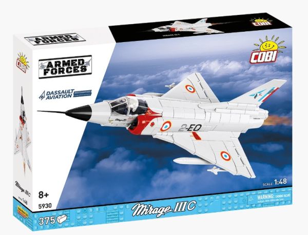 COB5930 - Avión de combate DASSAULT Mirage IIIC - 375 piezas - 1