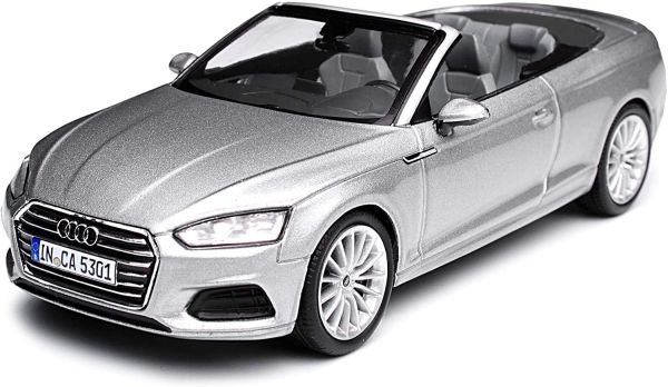 SPA5011705331 - AUDI A5 descapotable plata - 1