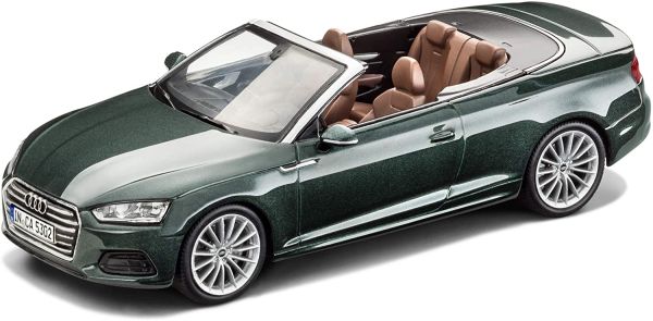 SPA5011705333 - AUDI A5 Cabrio verde - 1
