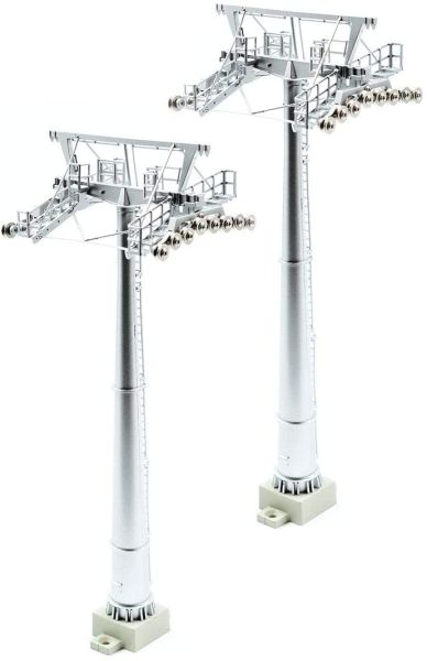 JC50500 - 2 postes 16 cm para telesquí a 1/87 - 1