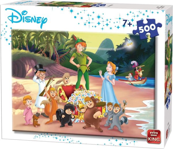KING55913 - Rompecabezas 500 Piezas PETER PAN - 1