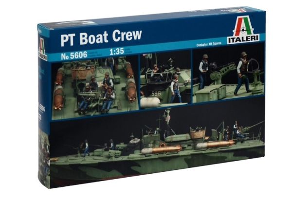 ITA5606 - Tripulación de barco PT pintable - 1