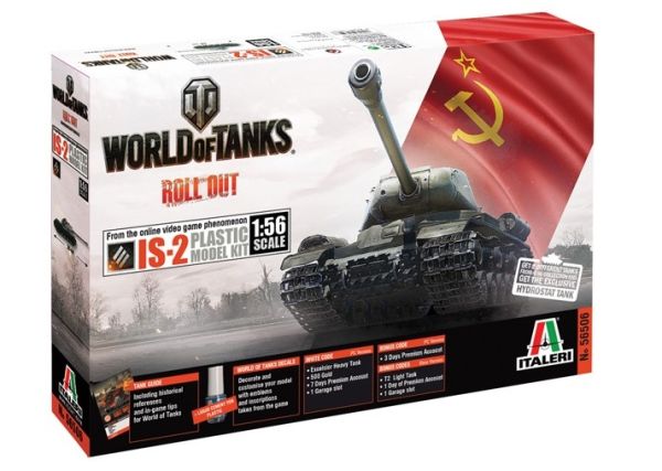 ITA56506 - Tanque IS-2 WORLD OH TANKSpara pintar - 1