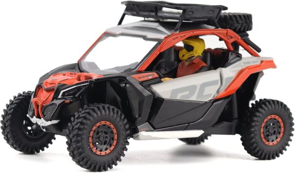 DCM60003 - CAN-AM Maverick X3 X rs Turbo RR Gris y rojo - Versión arena - 1