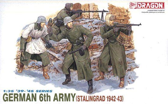 DRA6017 - 6º Ejército Alemán - Staligrard 1942-1943 para montar y pintar - 1