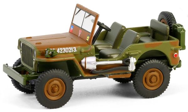 GREEN61050-A - JEEP Willys MB 1942 1.ª brigada de tanques canadienses de la serie BATAILLON 64 en blíster - 1