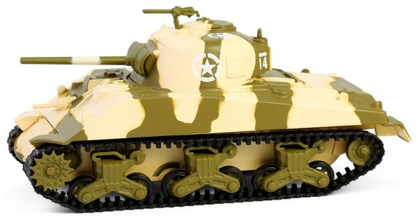 GREEN61050-B - Tanque SHERMAN M4 del Ejército de los Estados Unidos, 756.º batallón, 1944, de la serie BATAILLON 64 en blíster - 1