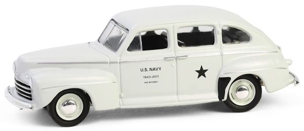 GREEN61050-C - FORD Fordor Super Deluxe 1946 U.S. Navy staff car de la serie BATAILLON 64 en blíster - 1